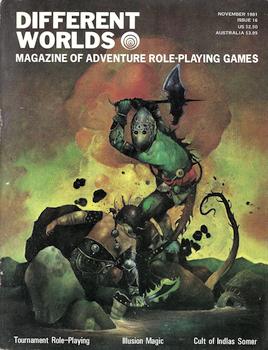 Cover from Different Worlds #16 1981