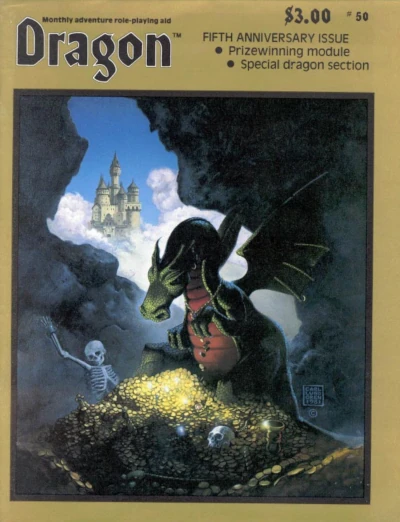 Dragon #50 Cover