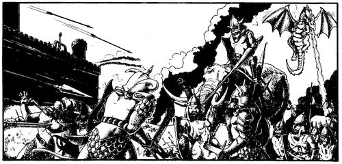 Kzinti mammoth cavalry